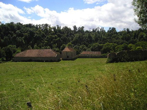 balise 1: abbaye cistercienne de La crête​