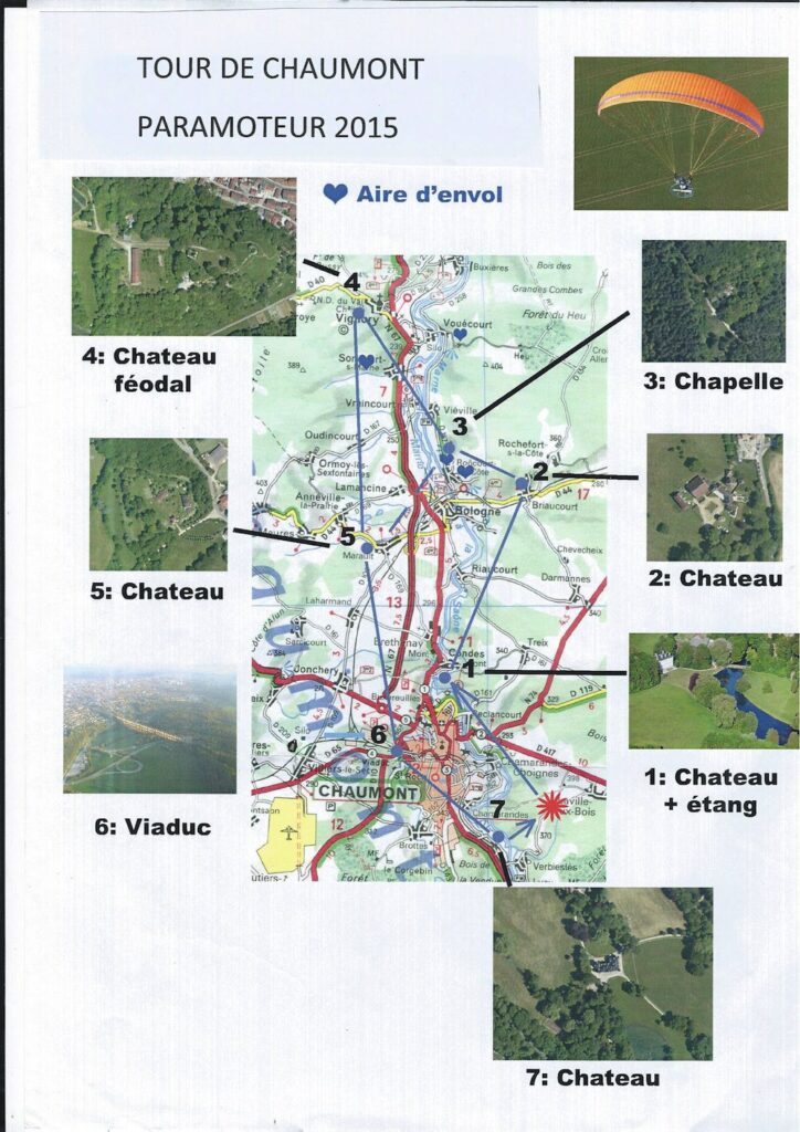 Tour de Paramoteur Chaumont 2015